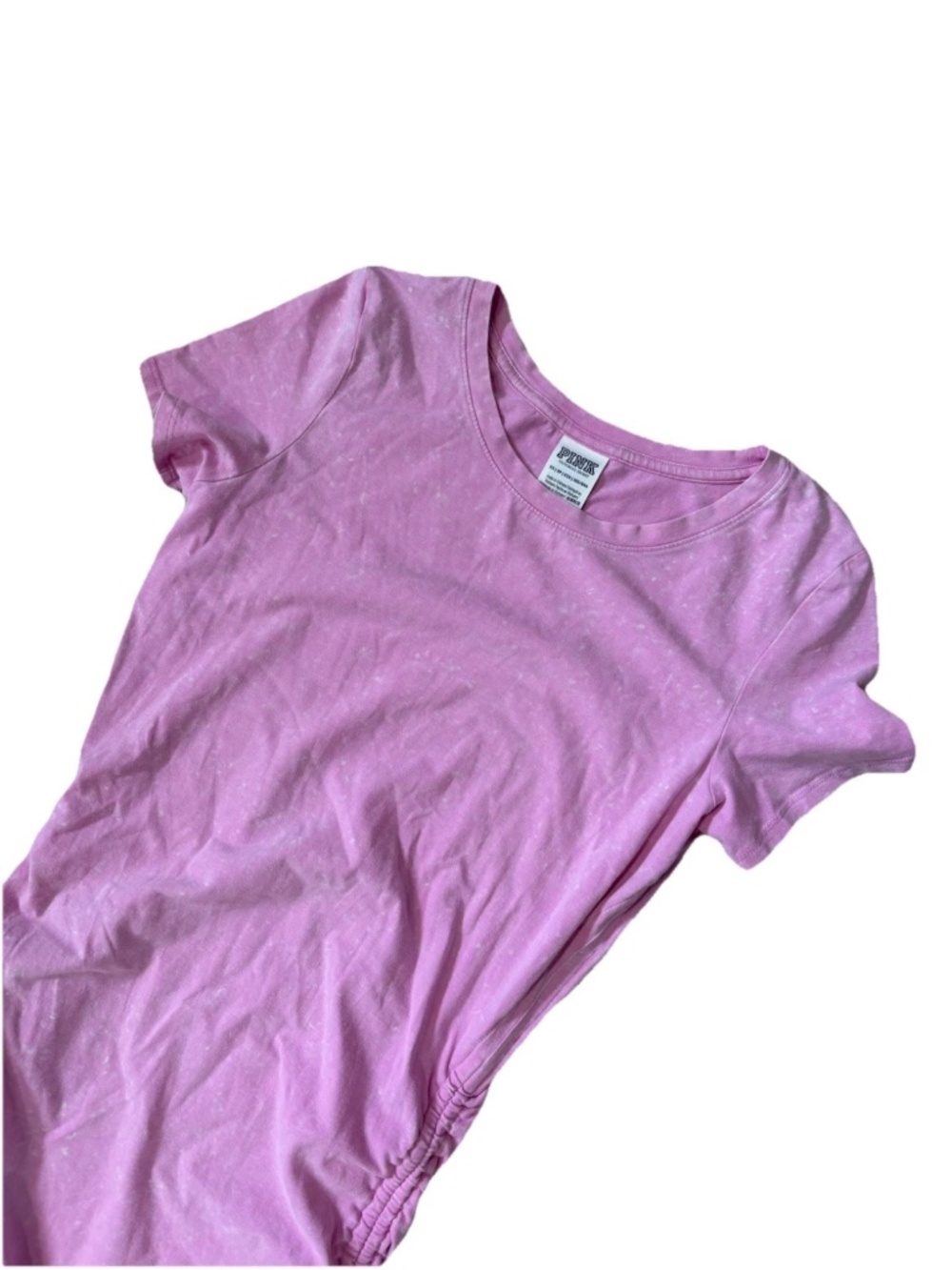 PINK Victoria’s Secret Acid Wash Ruched Mini Dress - XS - Picture 2 of 6